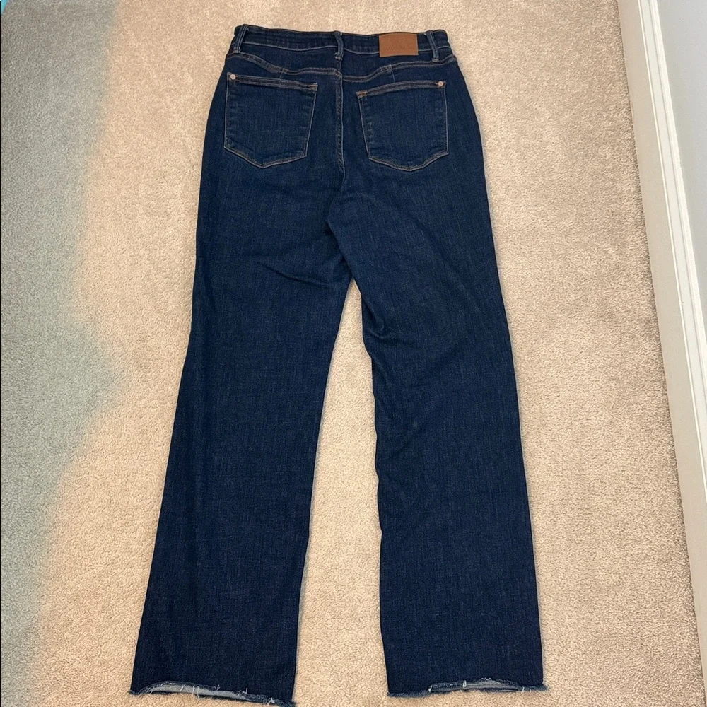 Judy Blue 11/30 straight fit dark wash jeans 👖 - Picture 5 of 9